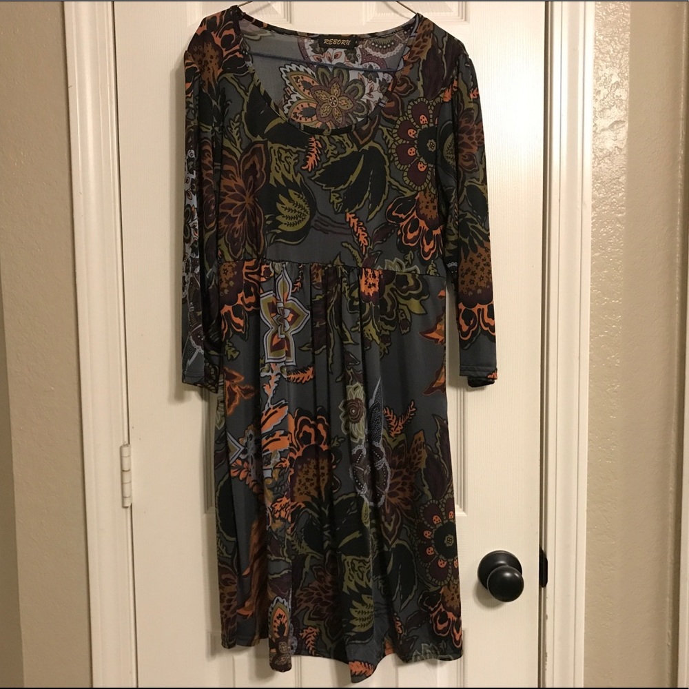 Reborn Patterned Dress